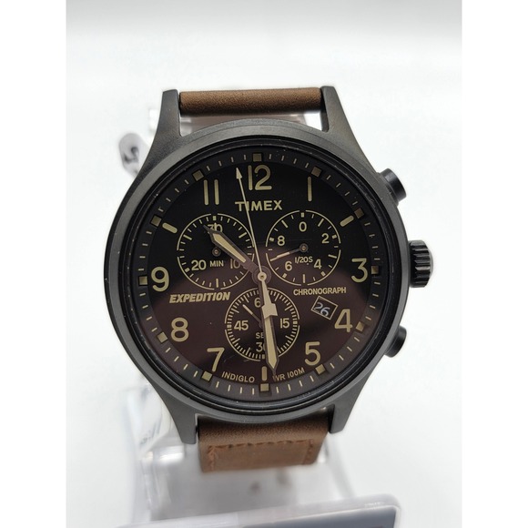Timex Other - Timex Expedition Chronograph Men's Watch Indiglo Date – Needs Battery